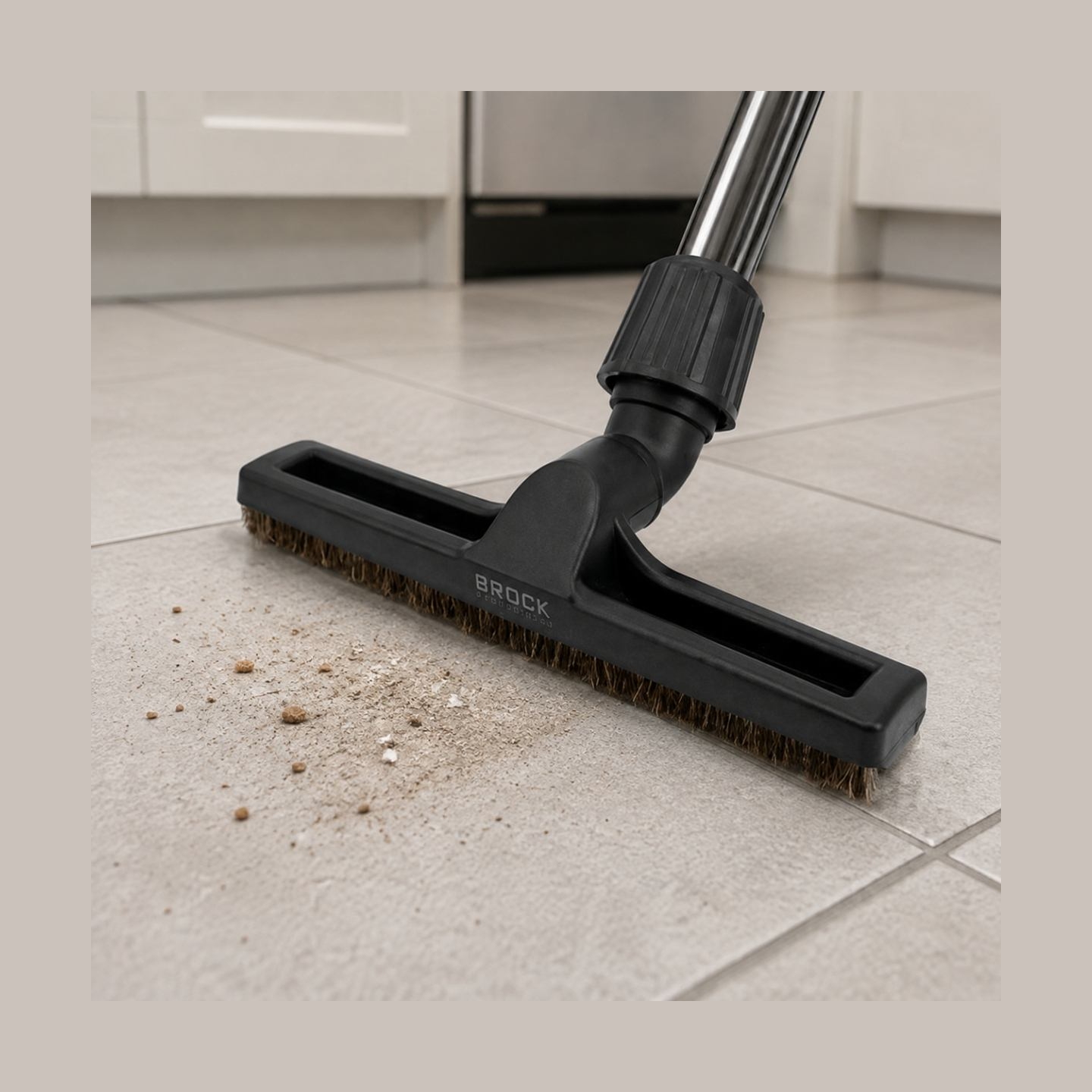 Brock UB 100 Universal Vacuum Cleaner Brush For Any Tube Diameter, Horse Hair