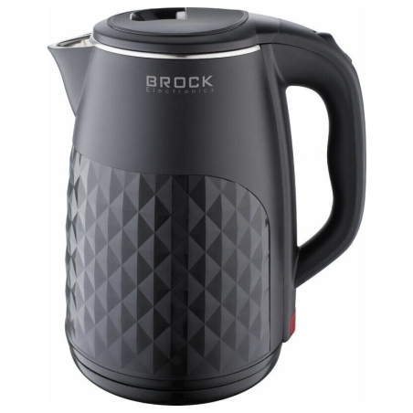 Brock WK 0618 BK Electricl Kettle With Doubl Walls 1,8L 1500W, Black