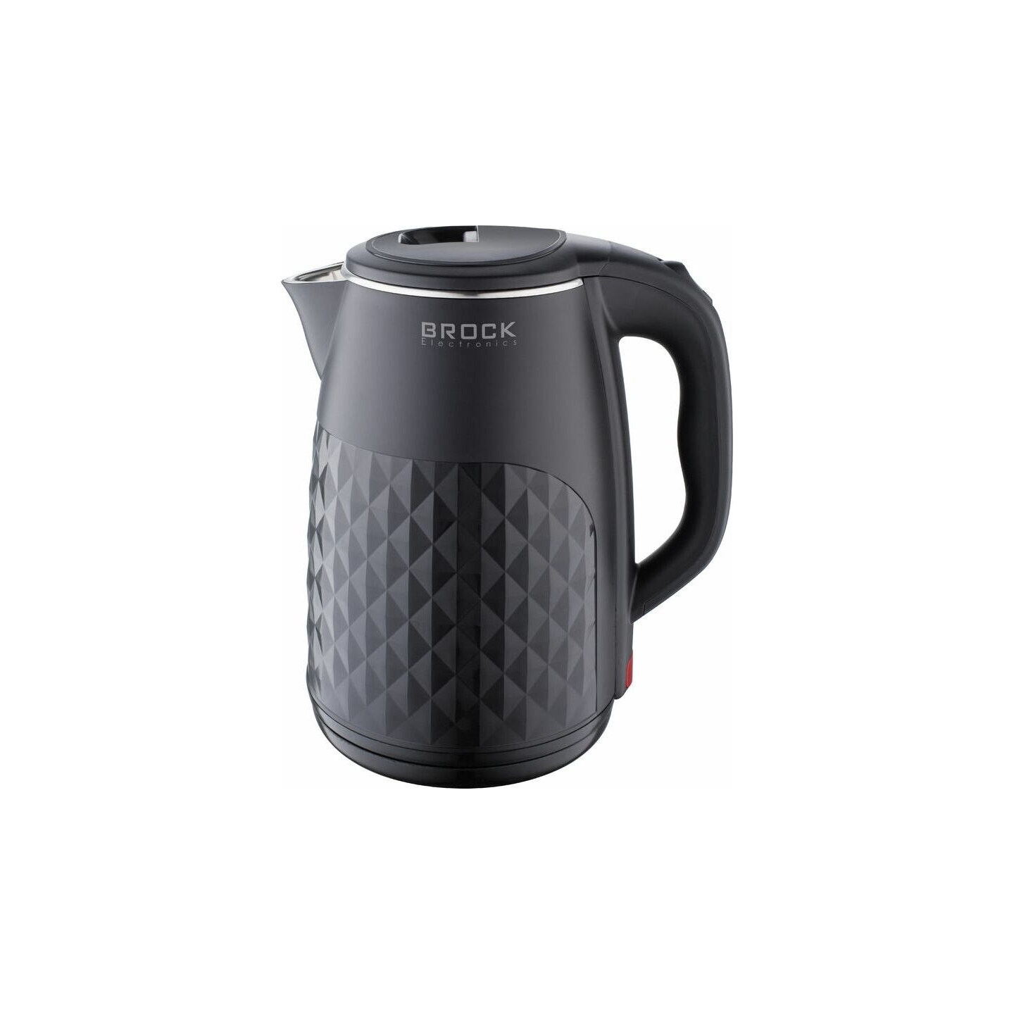 Brock WK 0618 BK Electricl Kettle With Doubl Walls 1,8L 1500W, Black