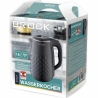 Brock WK 0618 BK Electricl Kettle With Doubl Walls 1,8L 1500W, Black