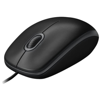 Logitech LOGI B100 optical Mouse Black USB OEM