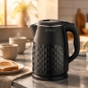 Brock WK 0618 BK Electricl Kettle With Doubl Walls 1,8L 1500W, Black