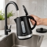 Brock WK 9904 BK Kettle With 360 Degree Base 1,7L 2200W Black/Steel