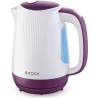 Brock WK 08 PR Electricl Kettle 1,7L 2000W, White/Purple