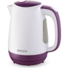 Brock WK 08 PR Electricl Kettle 1,7L 2000W, White/Purple