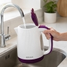 Brock WK 08 PR Electricl Kettle 1,7L 2000W, White/Purple