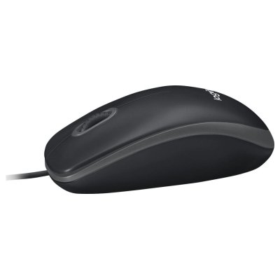 Logitech LOGI B100 optical Mouse Black USB OEM