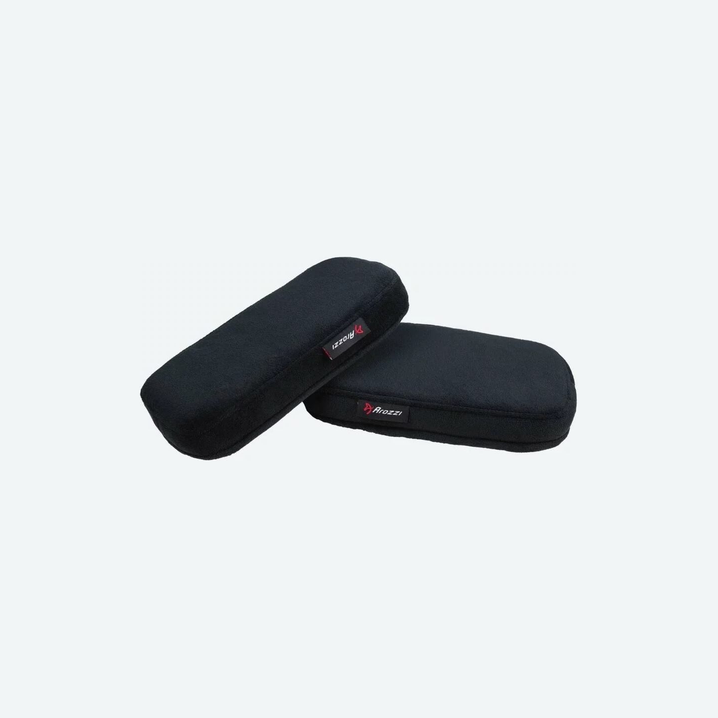 Arozzi Memory Foam Armrest Pads | 270x135x40 mm | Black