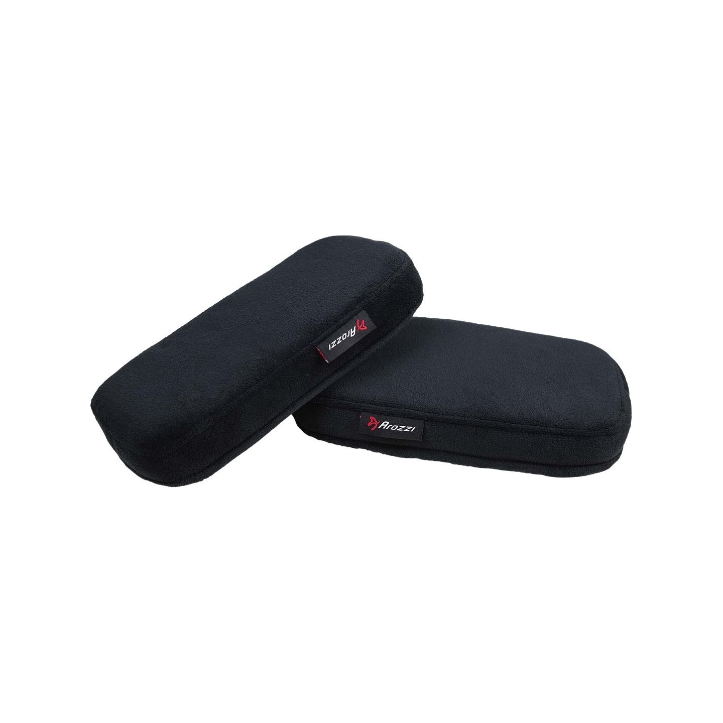 Arozzi Memory Foam Armrest Pads | 270x135x40 mm | Black