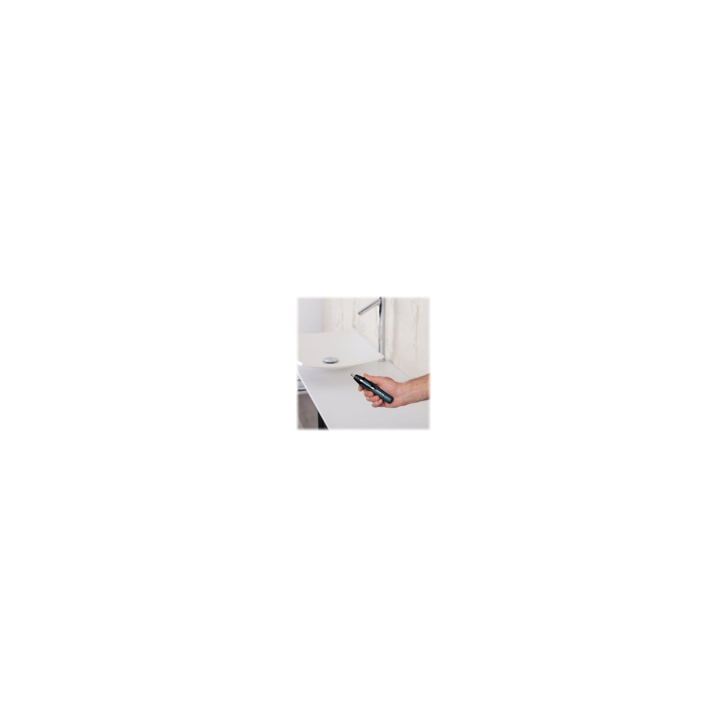 Rowenta Nose and Ear Trimmer | TN3011F0 | Cordless | Wet & Dry | Black/Blue