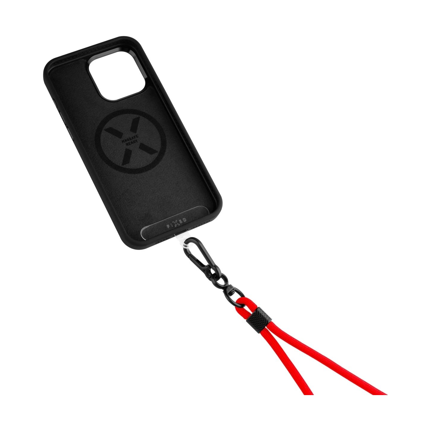 Fixed Universal Lanyard for Mobile Phones | Red
