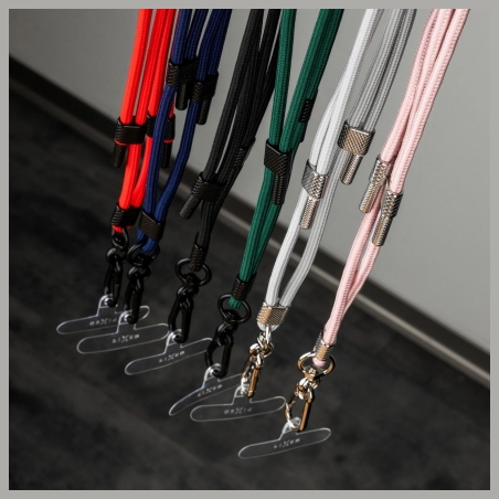 Fixed Universal Lanyard for Mobile Phones | Red