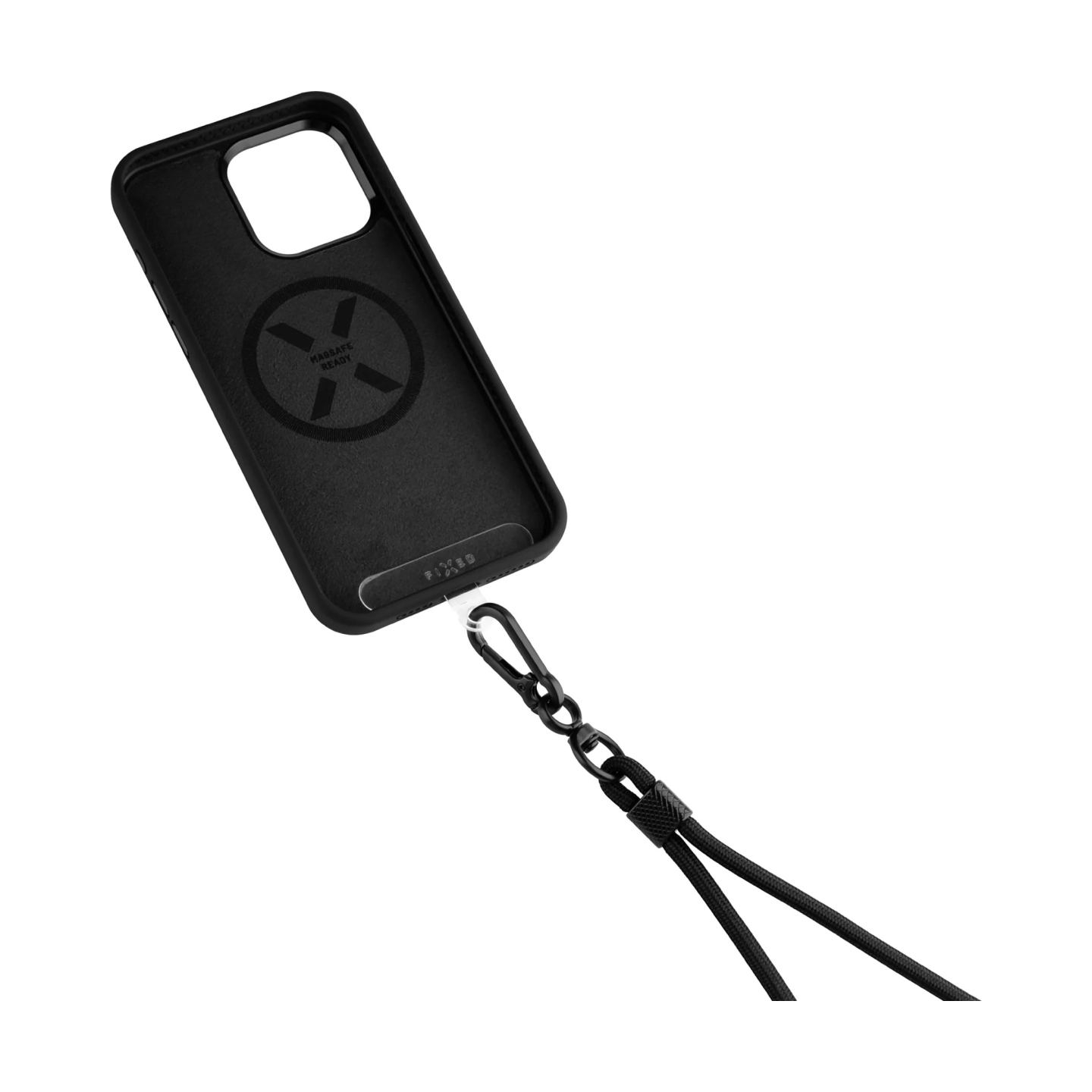 Fixed Universal Lanyard for Mobile Phones | Black