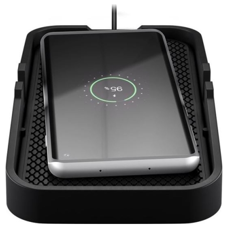 Goobay 60471 Wireless Vehicle Fast Charger 15 W, Black | Goobay
