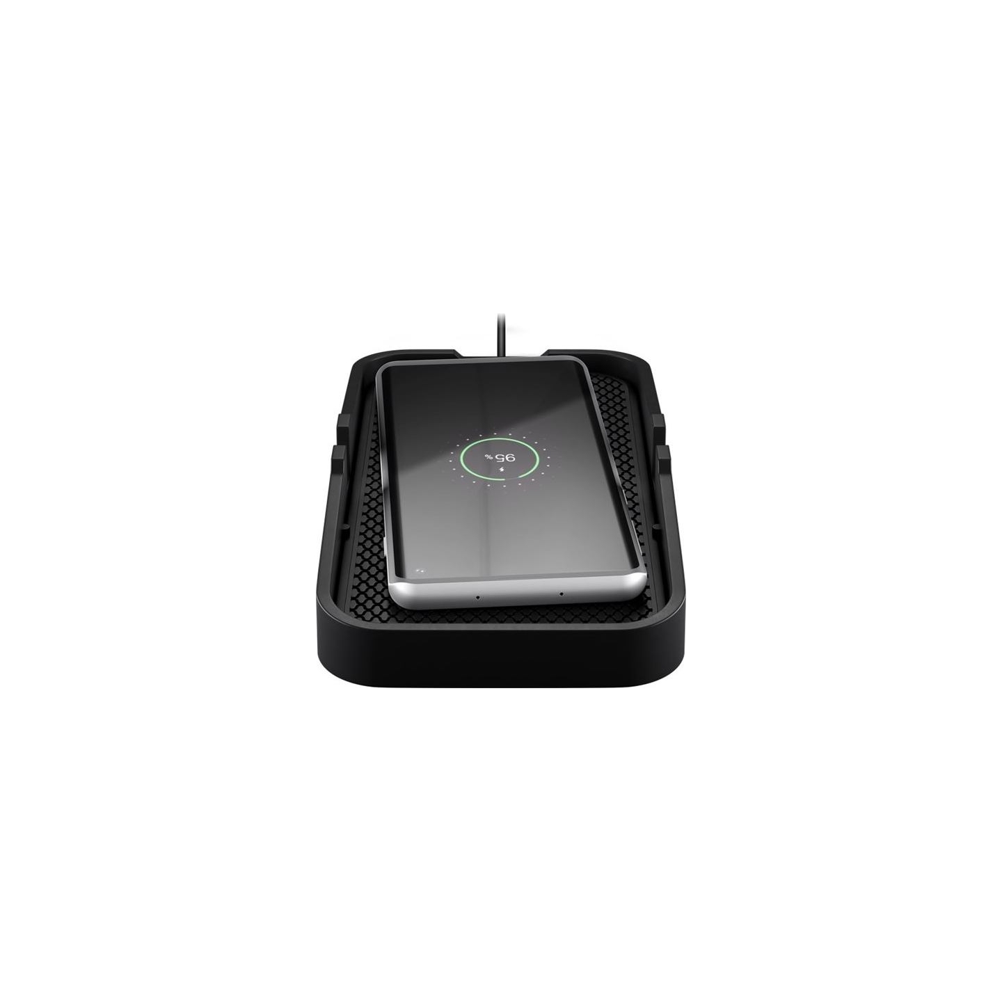 Goobay 60471 Wireless Vehicle Fast Charger 15 W, Black | Goobay