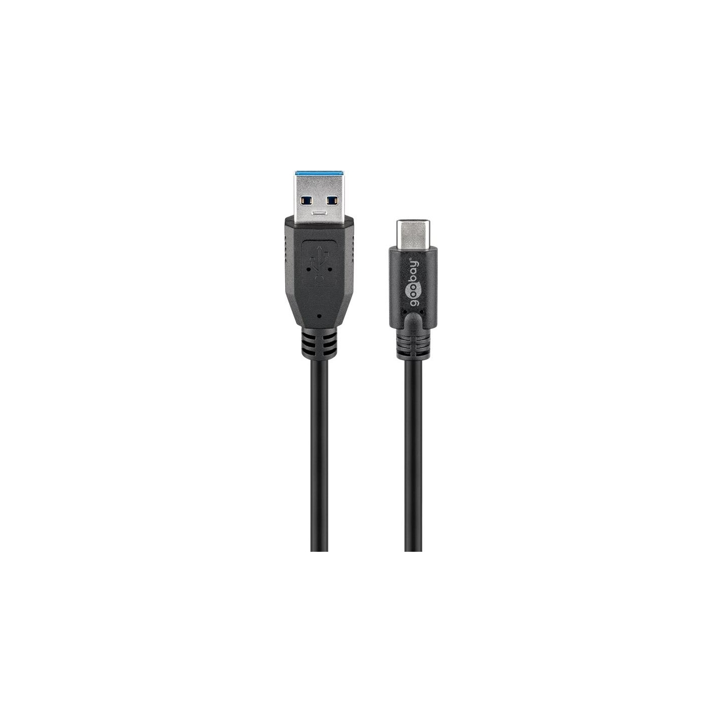 Goobay | Round cable | Sync & Charge Super Speed USB-C to USB A 3.0 charging cable | 67999 | USB 3.0 male (type A) | USB-C male