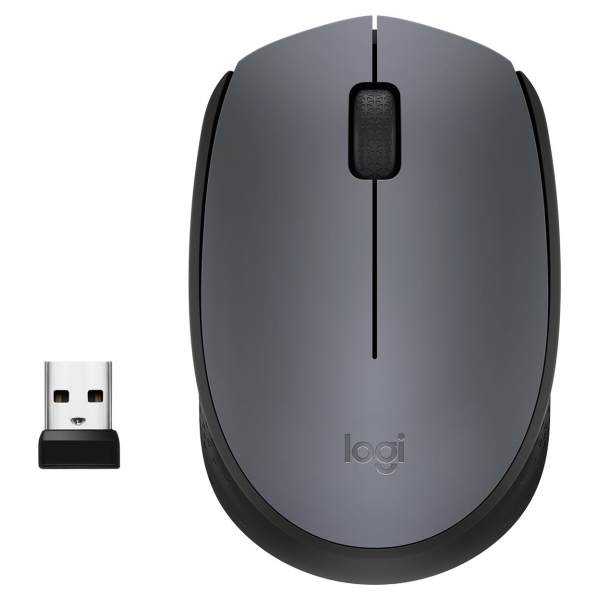 Logitech M170 Wireless Mouse Grey / 910-004642