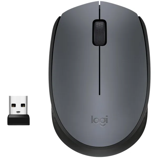 Logitech M170 Wireless Mouse Grey / 910-004642