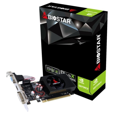 Biostar Graphics Card|BIOSTAR|NVIDIA GeForce GT 730|4 GB|DDR3|128 bit|PCIE 2.0 16x|Memory 1333 MHz|GPU 730 MHz|Single Slot Fansi