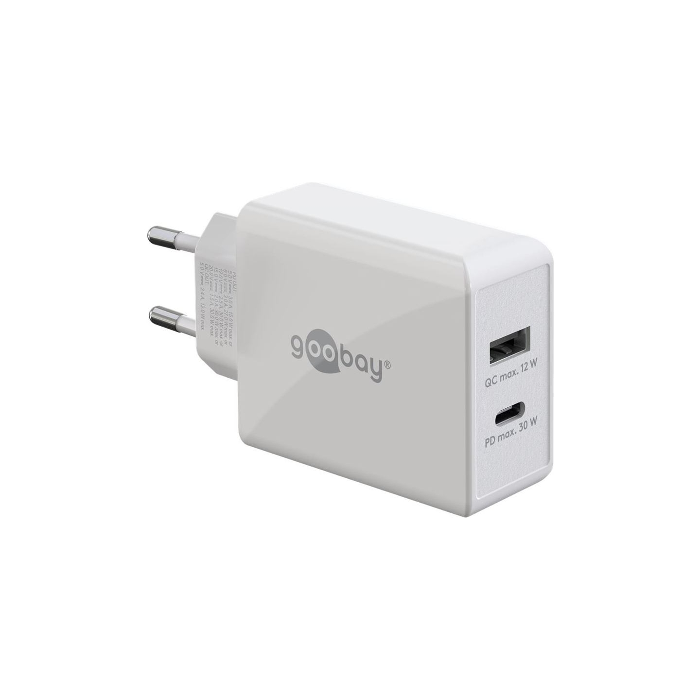 Goobay | Dual USB-C PD Fast Charger (30 W) | 61674