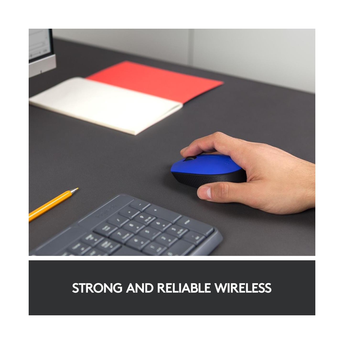 Logitech M171 Wireless Mouse - BLUE
