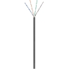 Goobay Outdoor Network Cable | CAT 5e U/UTP | AWG 26/7 | Cable length: 100 m | Black