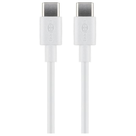 Goobay USB-C,Charging and Sync Cable, 2 m, white | Goobay