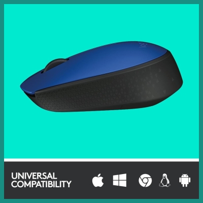Logitech M171 Wireless Mouse - BLUE