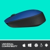 Logitech M171 Wireless Mouse - BLUE