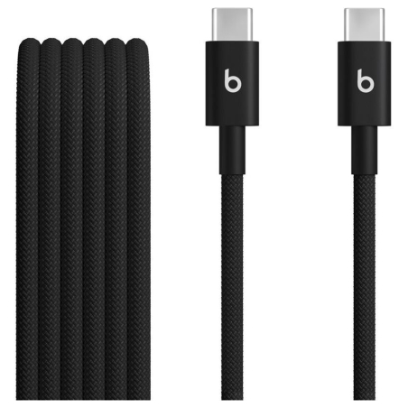 Apple USB-C to USB-C Woven Cable (1.5 m) - Bolt Black | Apple