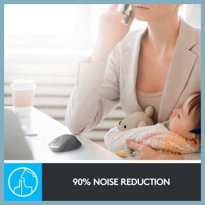 Logitech M330 Silent Plus Red - 2.4GHZ - EMEA / 910-004911