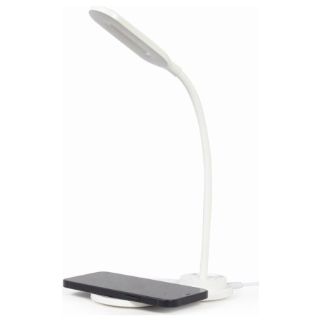 Gembird | Desk lamp with wireless charger | TA-WPC10-LED-01-W