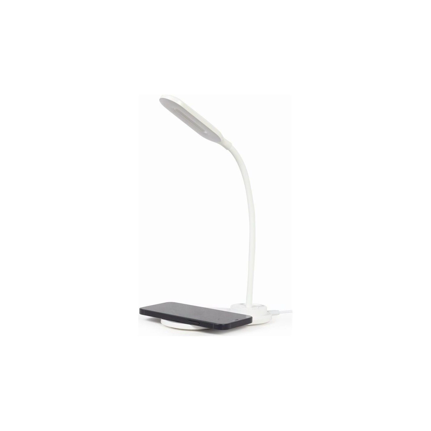Gembird | Desk lamp with wireless charger | TA-WPC10-LED-01-W
