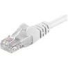 Goobay Patch Cable | 68636 CAT 6 U/UTP | PVC AWG 24/7 | Cable length: 3 m | White