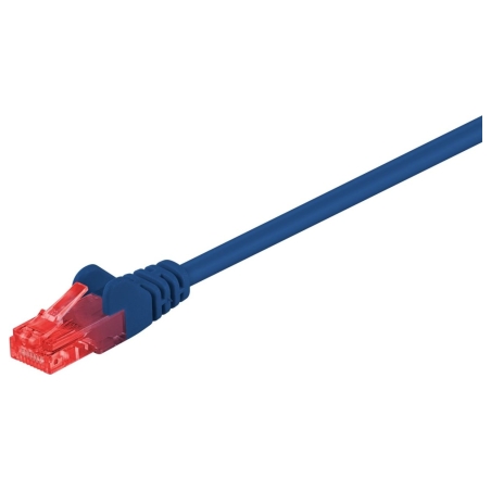 Goobay CAT 6, U/UTP | Patch cord | Blue