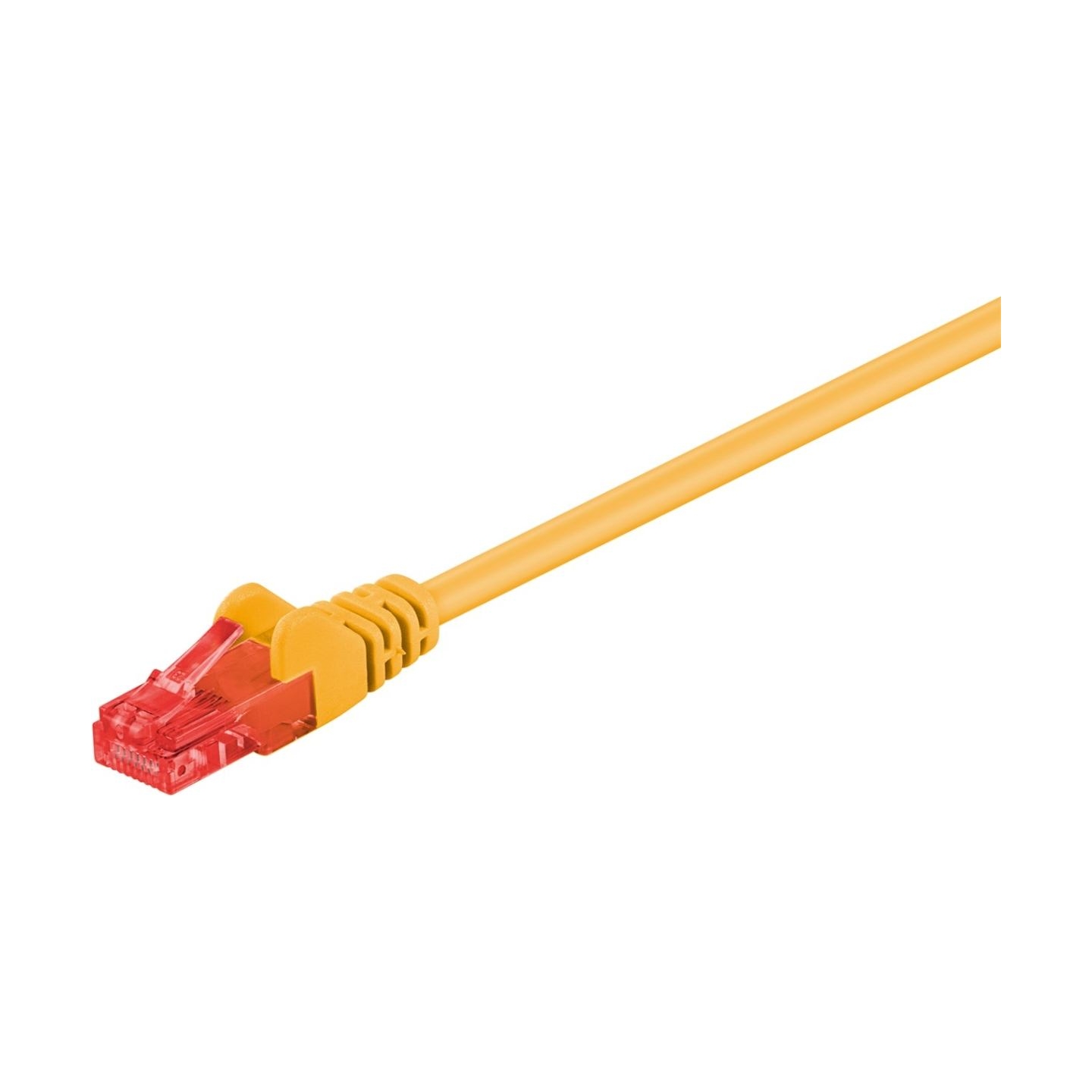 Goobay CAT 6, U/UTP | Patch cord | Yellow
