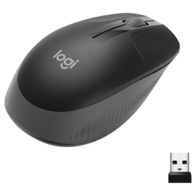 Logitech M190 Wireless Mouse - CHARCOAL