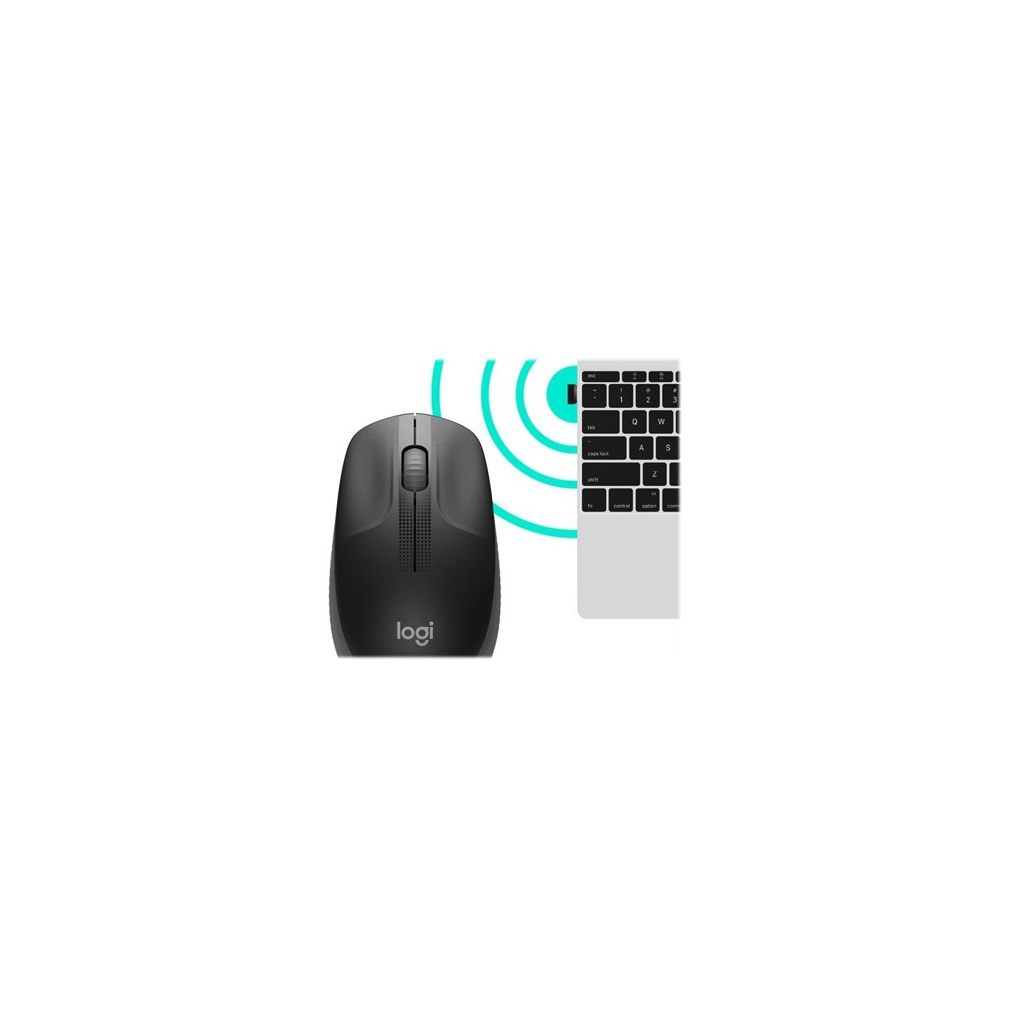 Logitech LOGI M190 wireless mouse Charcoal