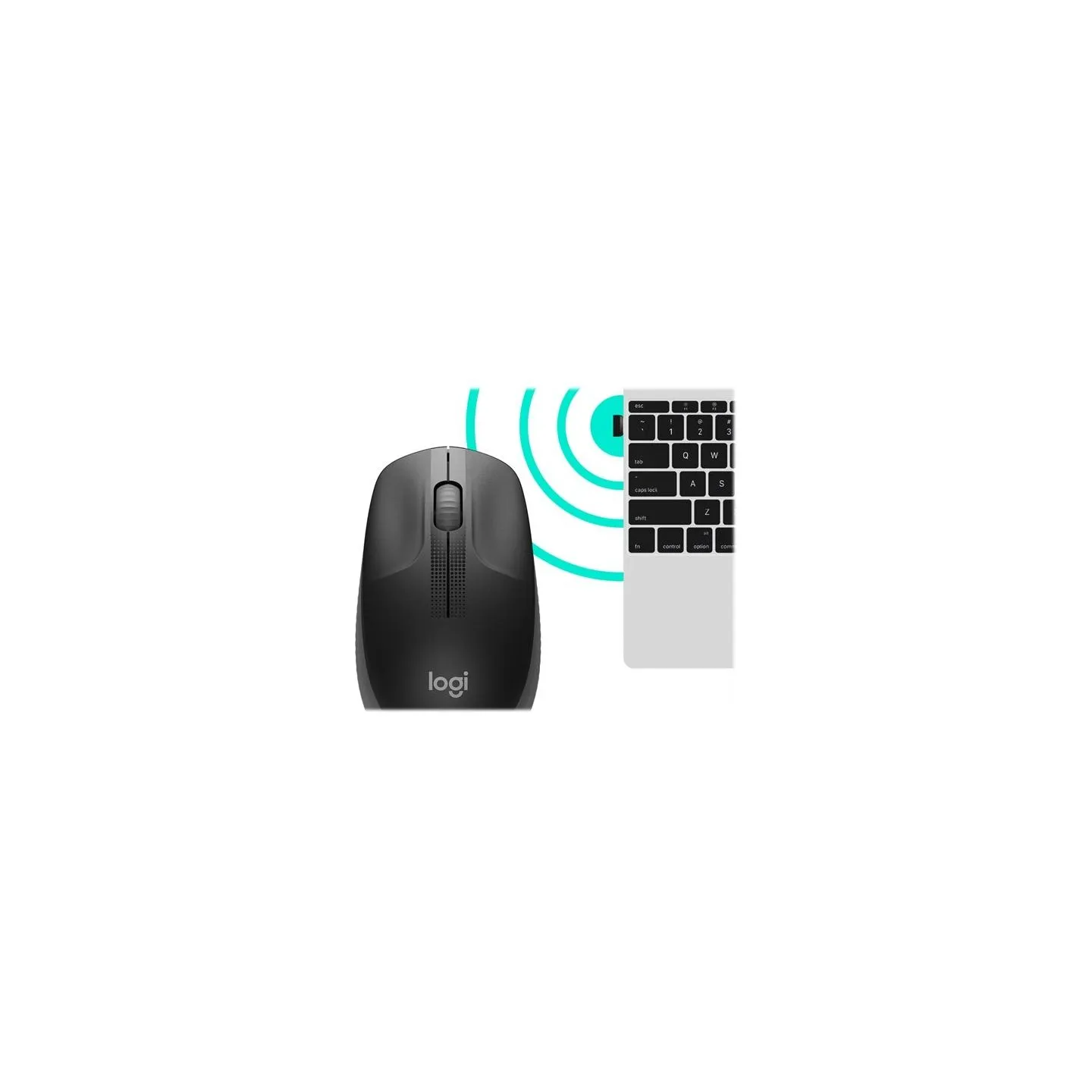 Logitech LOGI M190 wireless mouse Charcoal