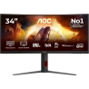 AOC CU34G4CA 34inch 3440x1440 Fast VA