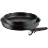 Tefal | Frypan set | L7649253 Ingenio Ultimate | Frying | Diameter 24/28 cm | Suitable for induction hob | Removable handle | Bl