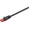 Goobay Outdoor Patch Cable | 55432 6/6A U/UTP | AWG 24/1 | Cable length: 10 m | Black