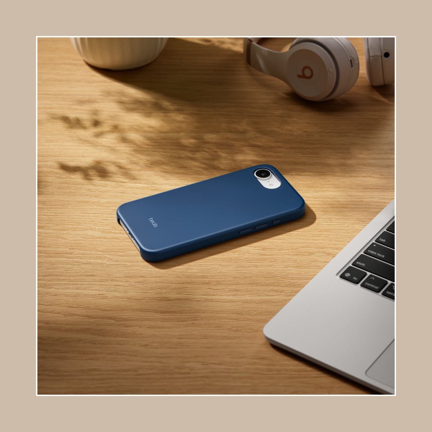 Apple iPhone 17e Case with MagSafe – Bedrock Blue | Apple