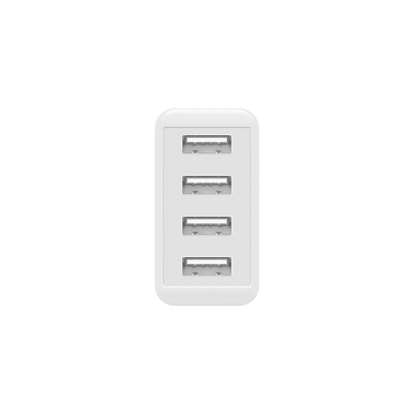 Goobay 44962 30 W USB-A Multiport Charger, White