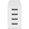 Goobay 44962 30 W USB-A Multiport Charger, White