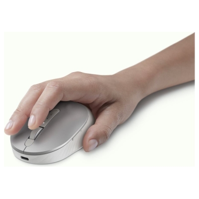 Dell Premier Rechargeable Wireless Mouse - MS7421W - Platinum Silver / 570-ABLO
