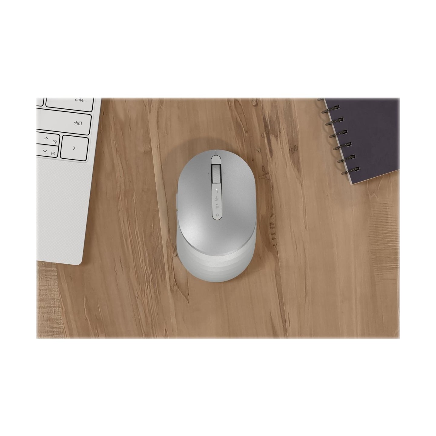 Dell Premier Rechargeable Wireless Mouse - MS7421W - Platinum Silver / 570-ABLO
