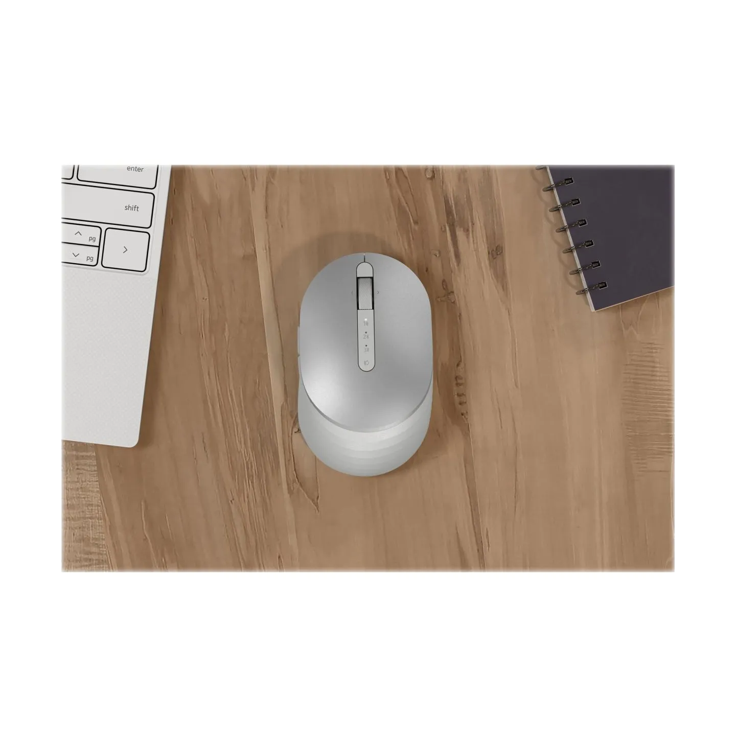 Dell Premier Rechargeable Wireless Mouse - MS7421W - Platinum Silver / 570-ABLO