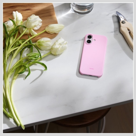 Apple iPhone 17 Case with MagSafe and Camera Control — Pebble Pink | Apple