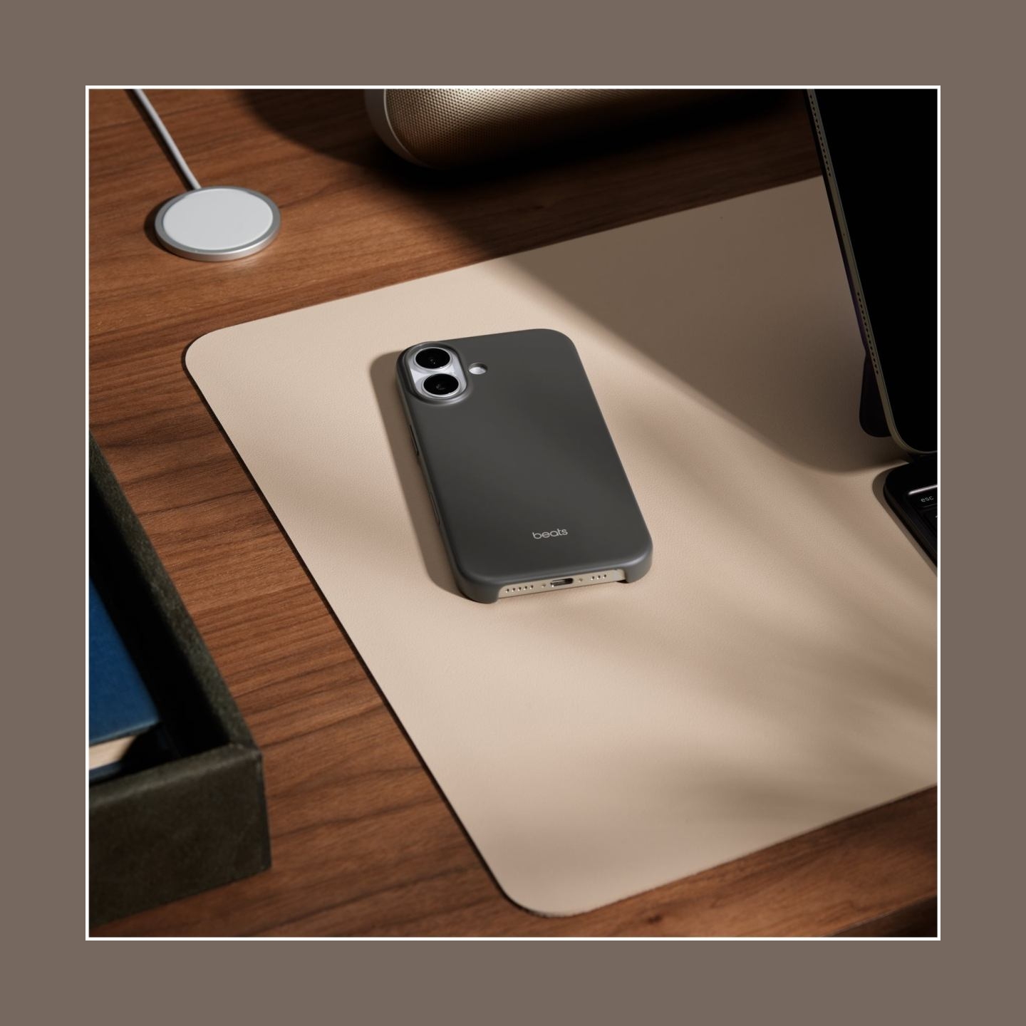 Apple iPhone 17 Case with MagSafe and Camera Control — Granite Gray | Apple
